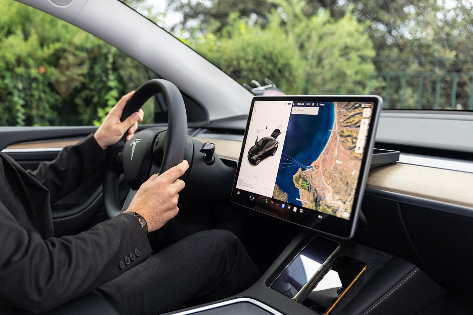 Voiture écologique et luxueuse